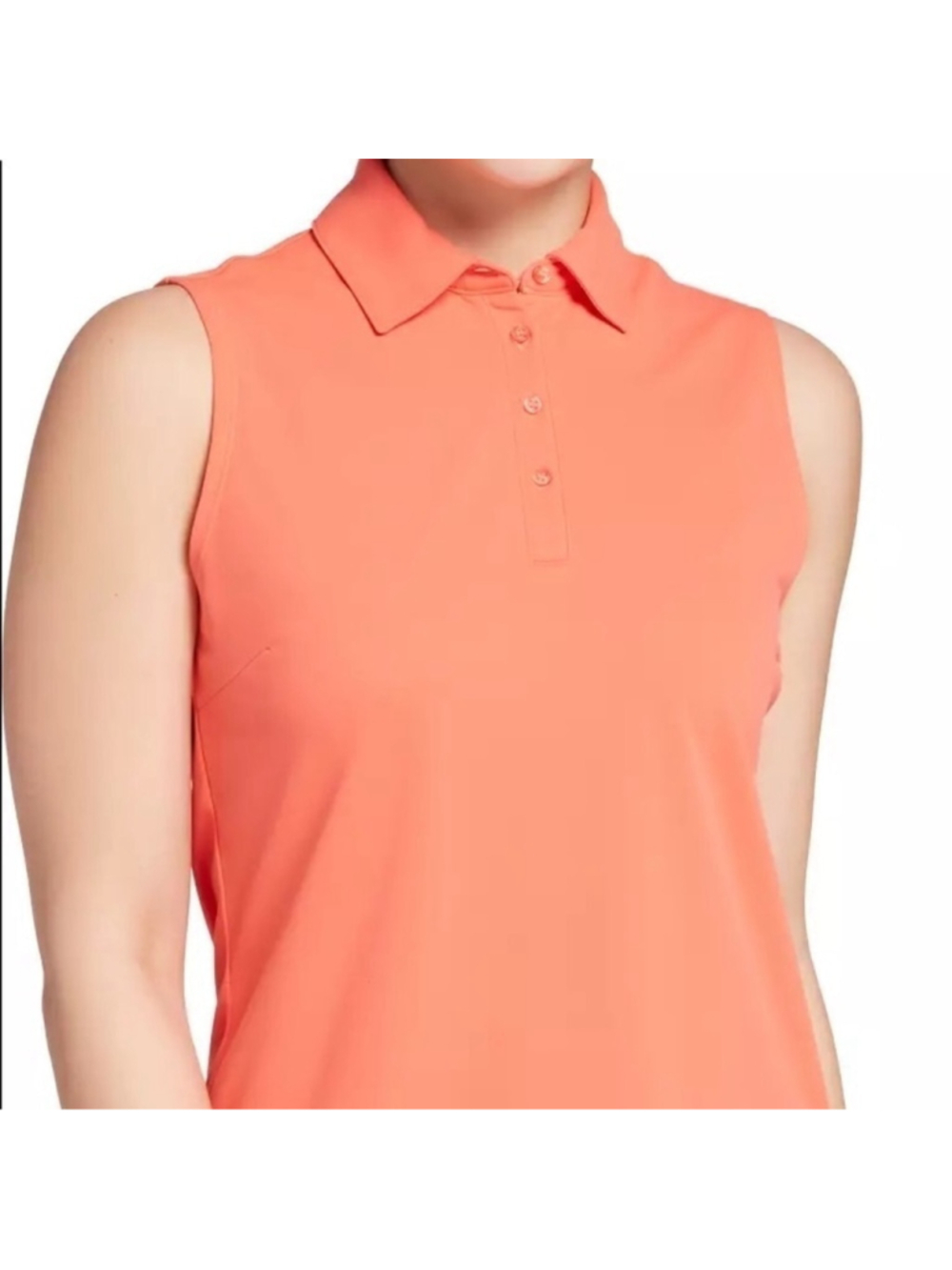 Lady Hagen Core Pique Sleeveless Golf Polo Xs
